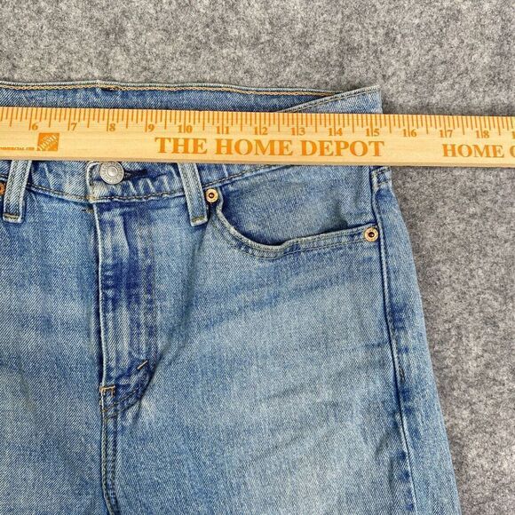 Levis 510 Jeans Mens 30x32 Blue Slim Straight Stretch Light Wash Denim American - Picture 4 of 12